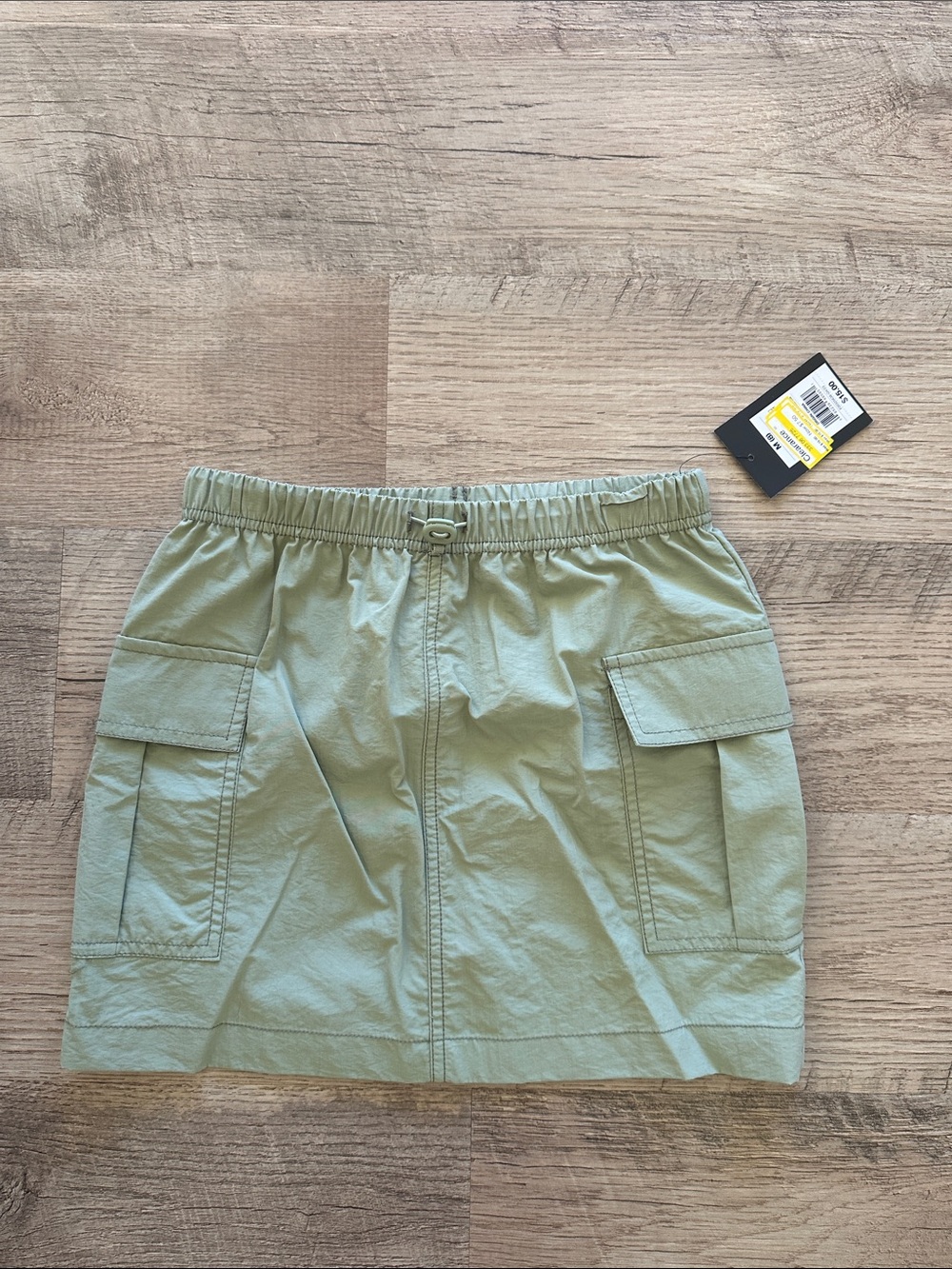 art class Olive Green Cargo Mini Skirt